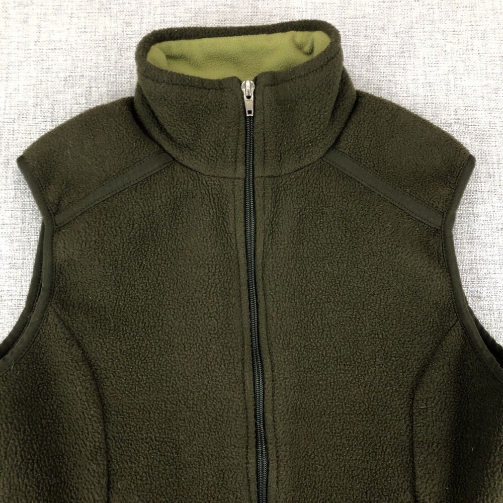 Patagonia Olive Green Fleece Vest